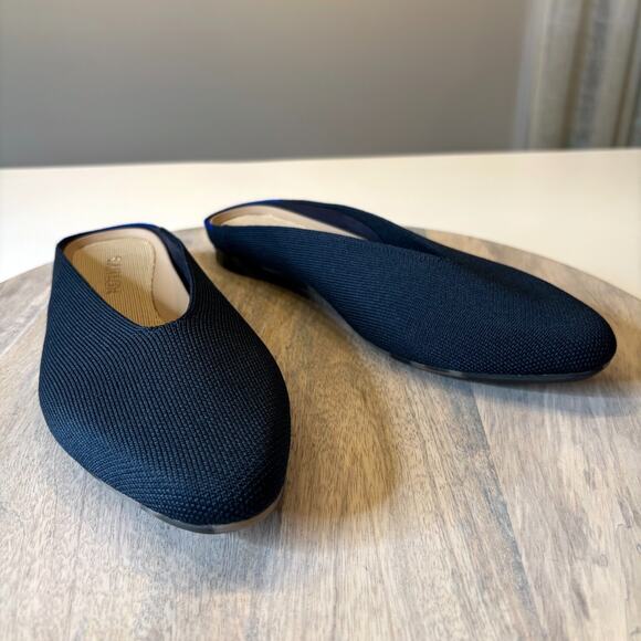 NEW Rothy’s The Almond Demi Women's Slip On Shoes Deep Emerald US Size 7.5 - Picture 2 of 11